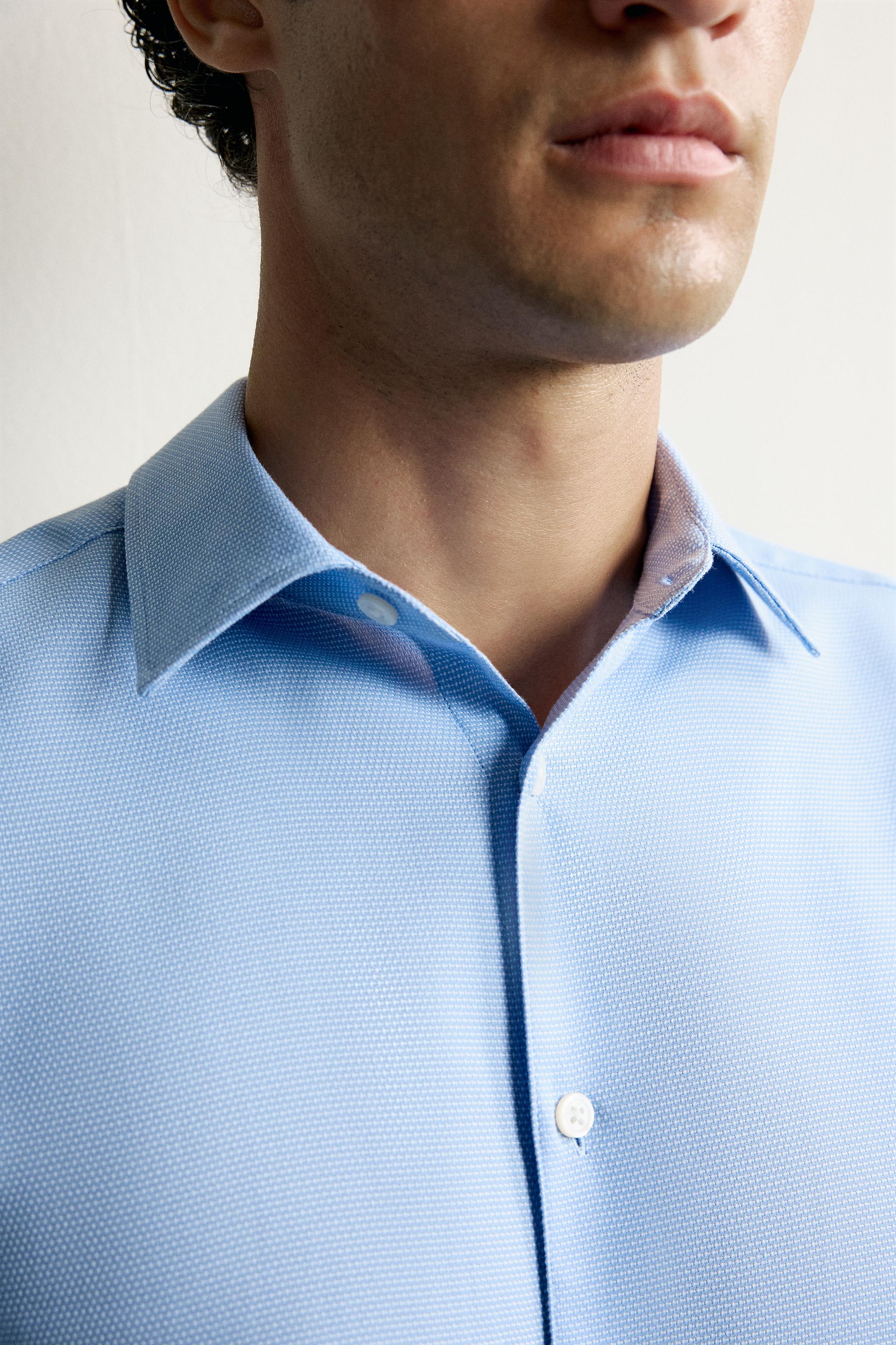 CHEMISE TEXTURÉE EASY CARE